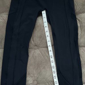 Lululemon leggings, 23", Hip pockets, Black, Size 2